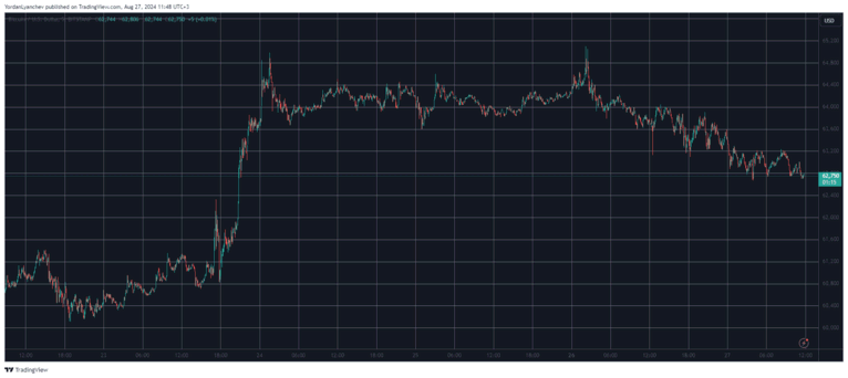 Bitcoin/Price/Chart. 27.08.2024. Source: TradingView
